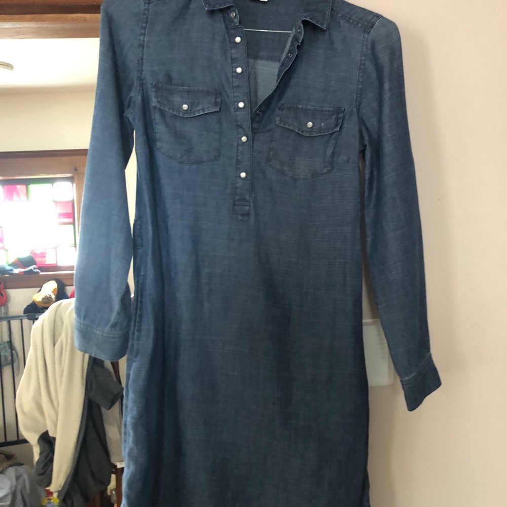 Boden Spring Denim Dress - Picture 2 of 3